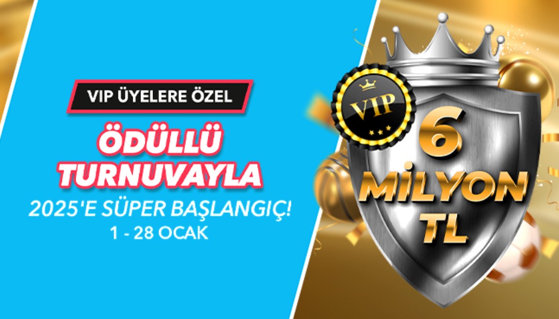 Süperbahis VIP Ödül Turnuvası ile Hediyeleri Topla!